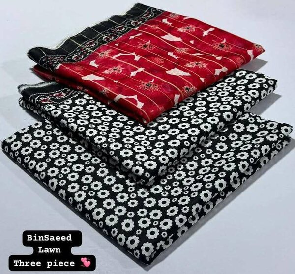 Bin saeed printed lawn