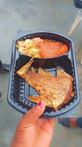 Poisson Grillé avec piment