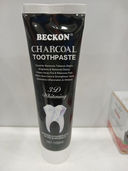 Beckon dentifrice Charcoal