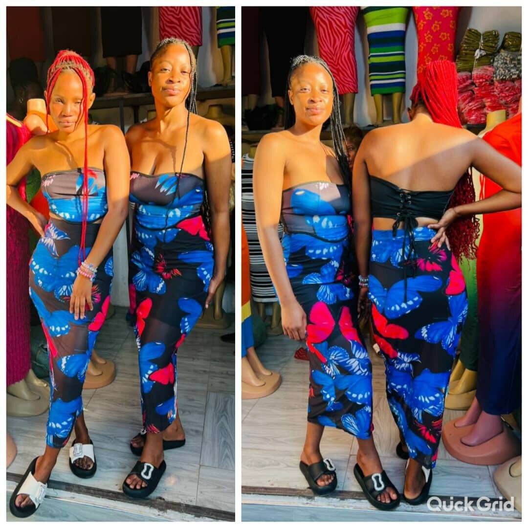 Ladies summer 2pcs suit