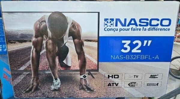 Téléviseur HD LED 32" NASCO