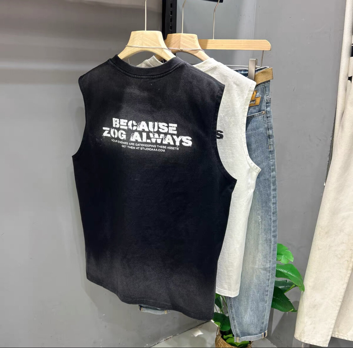 Débardeur Hommes "Because"