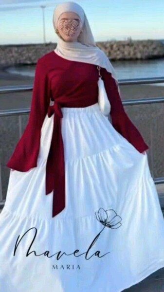 Robe Élégante Longue Hijab