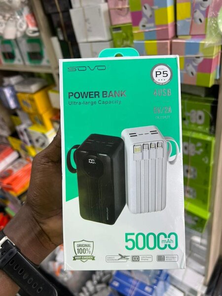 Batterie externe SOVO 50000mAh