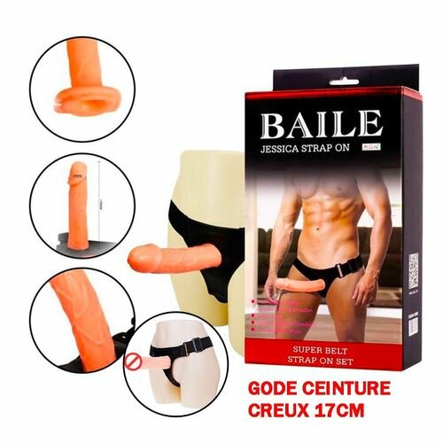 GODE CEINTURE CREUX - 17 CM