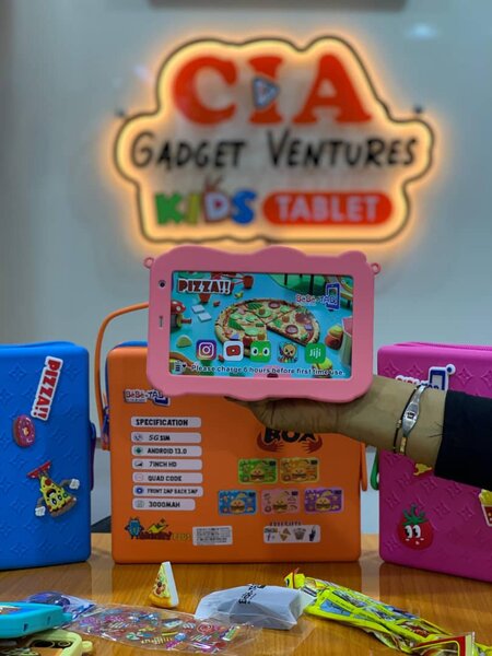 Tablette enfant colorée