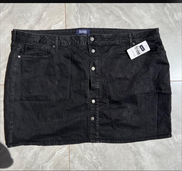 Denim skirts and mom shorts