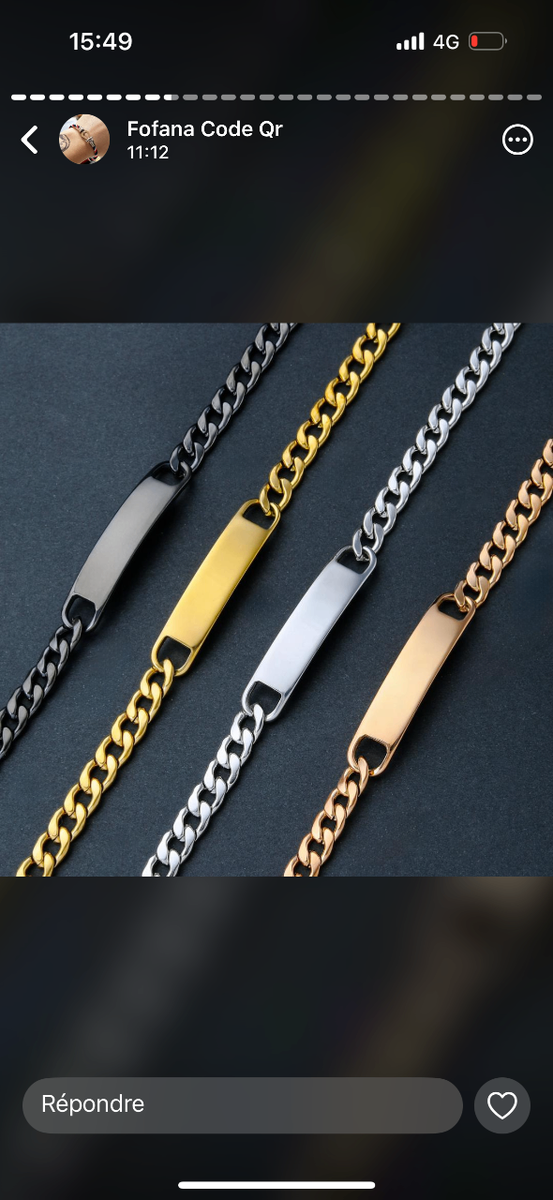 Bracelets personnalisées