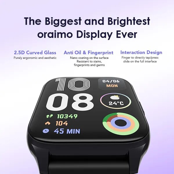 Oraimo Smartwatch 4 (Health monitor Features)