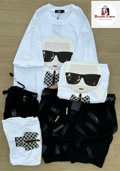 T-shirt unisexe imprimé visage