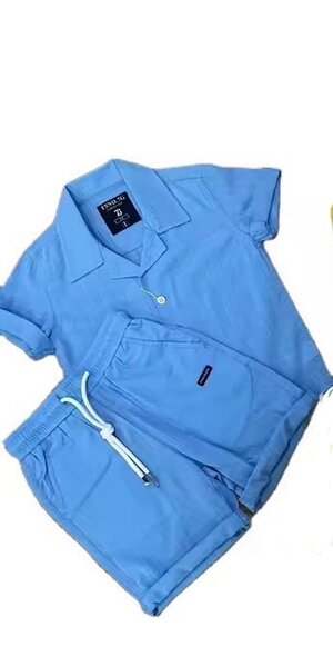 Ensemble été garçon coloré