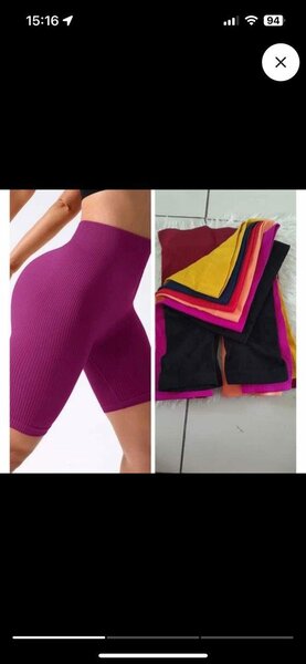 Shorts de sport femme colorés