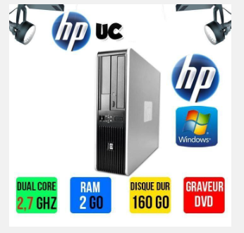 Destockage Unité centrale HP - importé