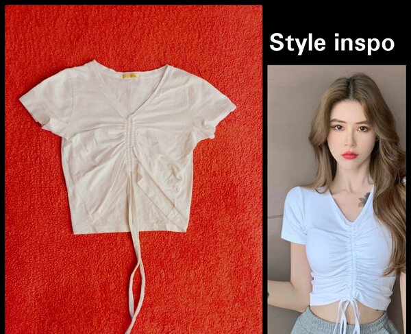 Salaula crop tops and tops