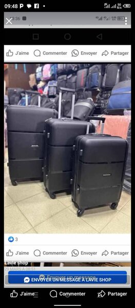 Des valises,sacs avec bon prix