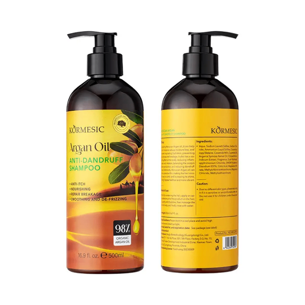 Shampooing à l'huile d'argan