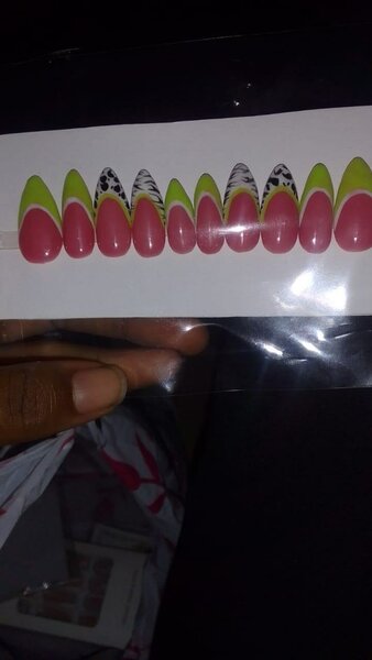 Ongles Press-Ons Colorés