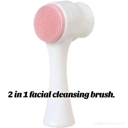 Brosse nettoyante visage 2-en-1
