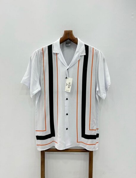 Chemise Casual à Rayures