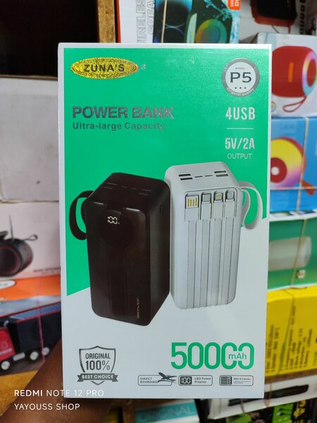 Batterie power Bank 50000mah