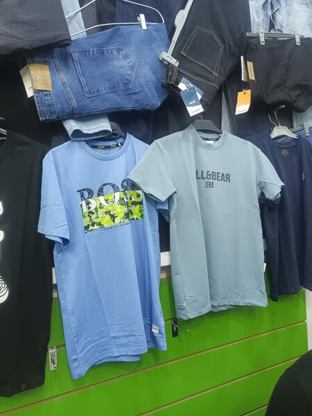 T-shirts of different colors