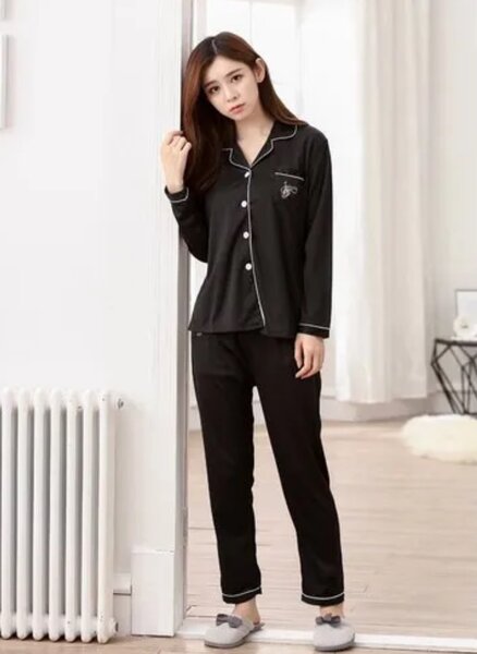 Long PREMIUM SILK PAJAMAS - Men , Women Sleep / Lounge Wear