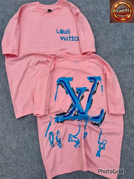 T-shirt rose unisexe