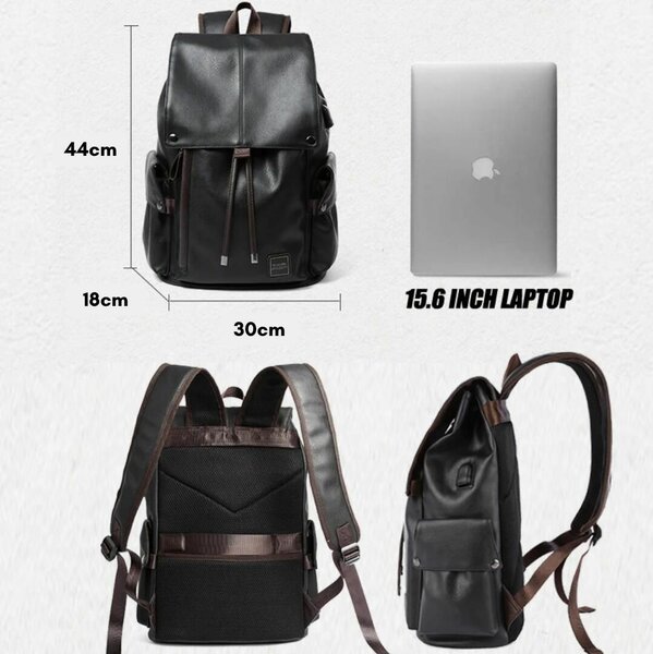 Genuine Cowhide Leather Backpack