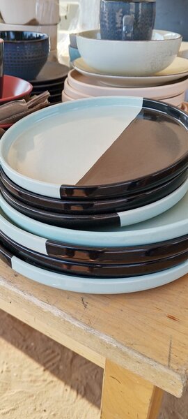 Assiettes en céramique élégantes