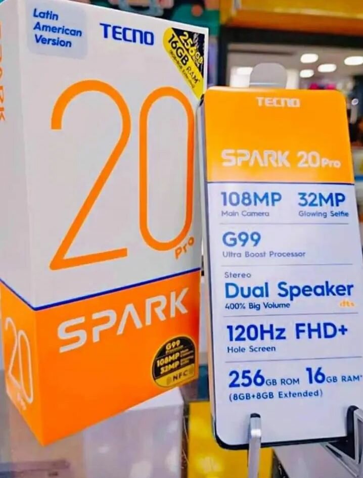 Second grade brand new Tecno spark 20 pro