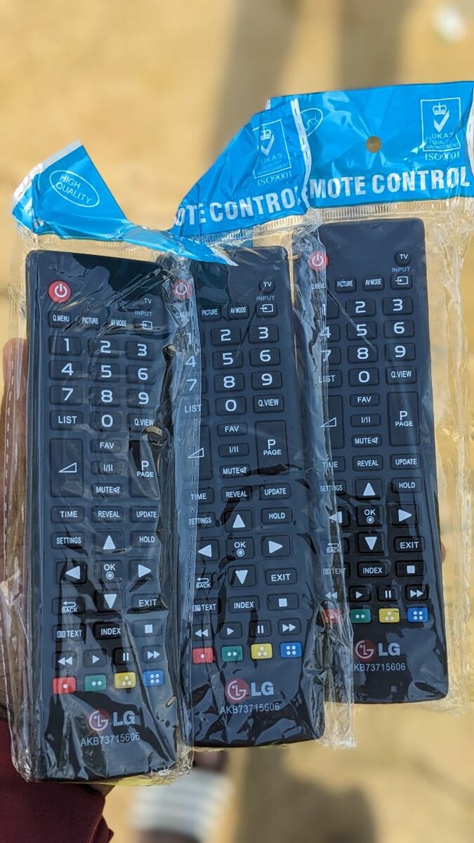 LG tv remote controls