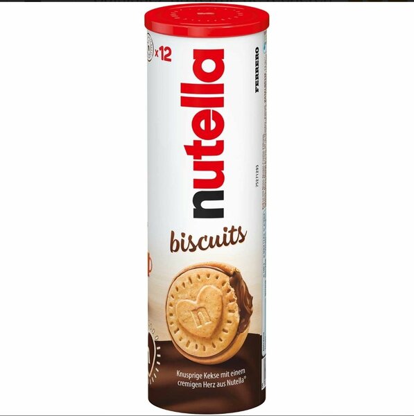 Nutella biscuits tube