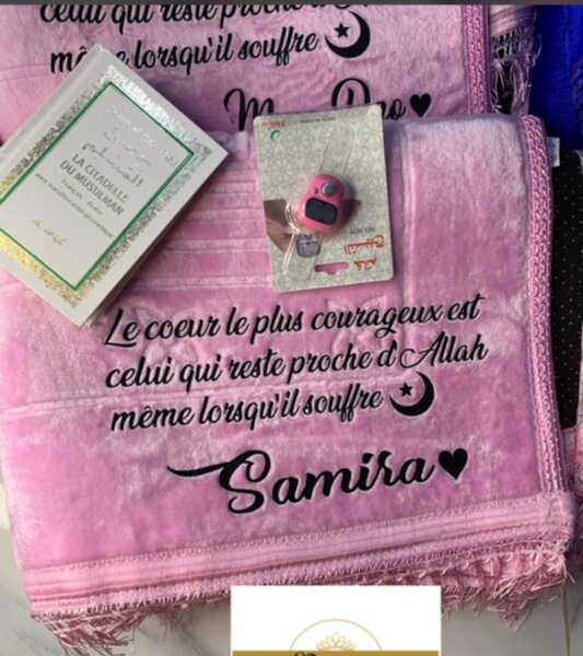 Serviette personnalisée luxe