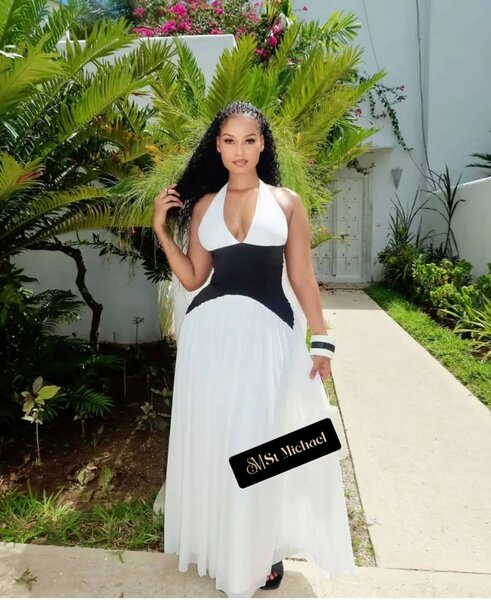 Robe longue élégante femme