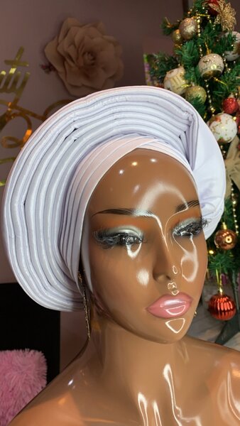 Already Made Wrapped Auto Gele