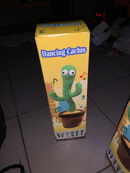Cactus dansant interactif