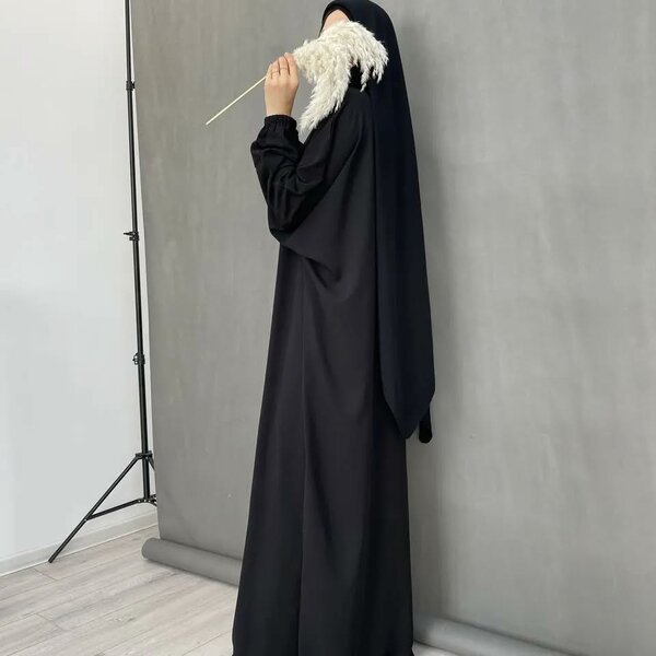 Широкое платье «Абая»+ никаб на завязке