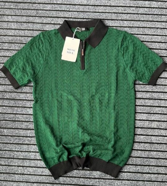 Polo en tricot pour hommes