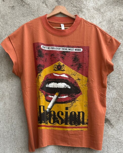 T-shirt graphique urbain homme