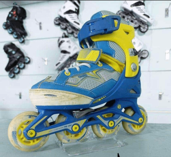 Rollers sport bleu et blanc