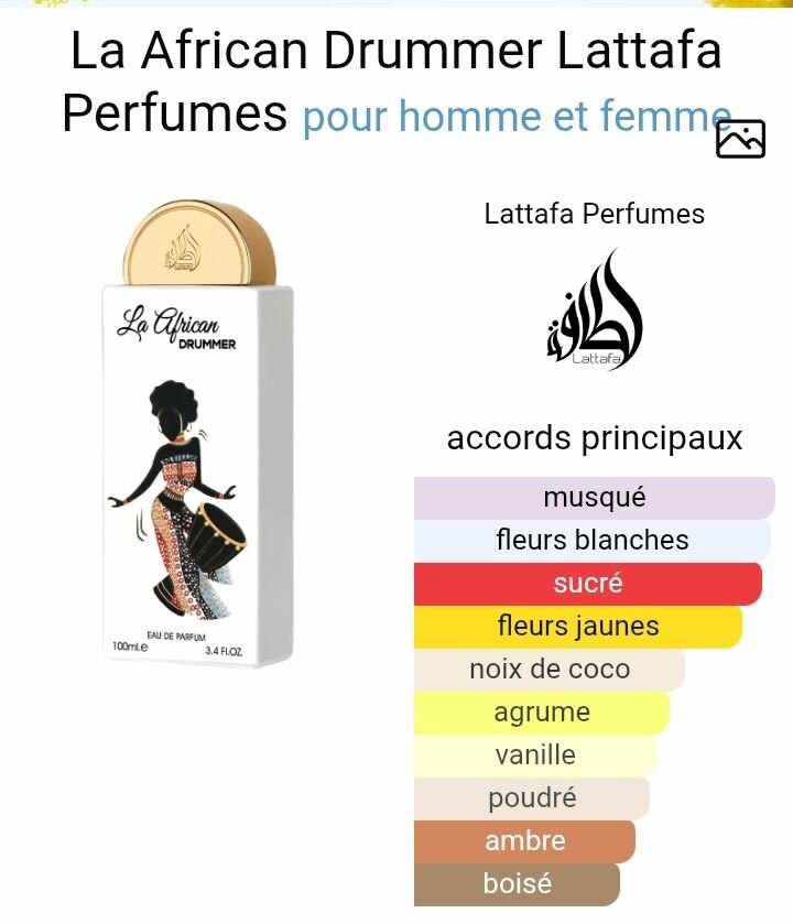 Parfum La African Drummer Lattafa