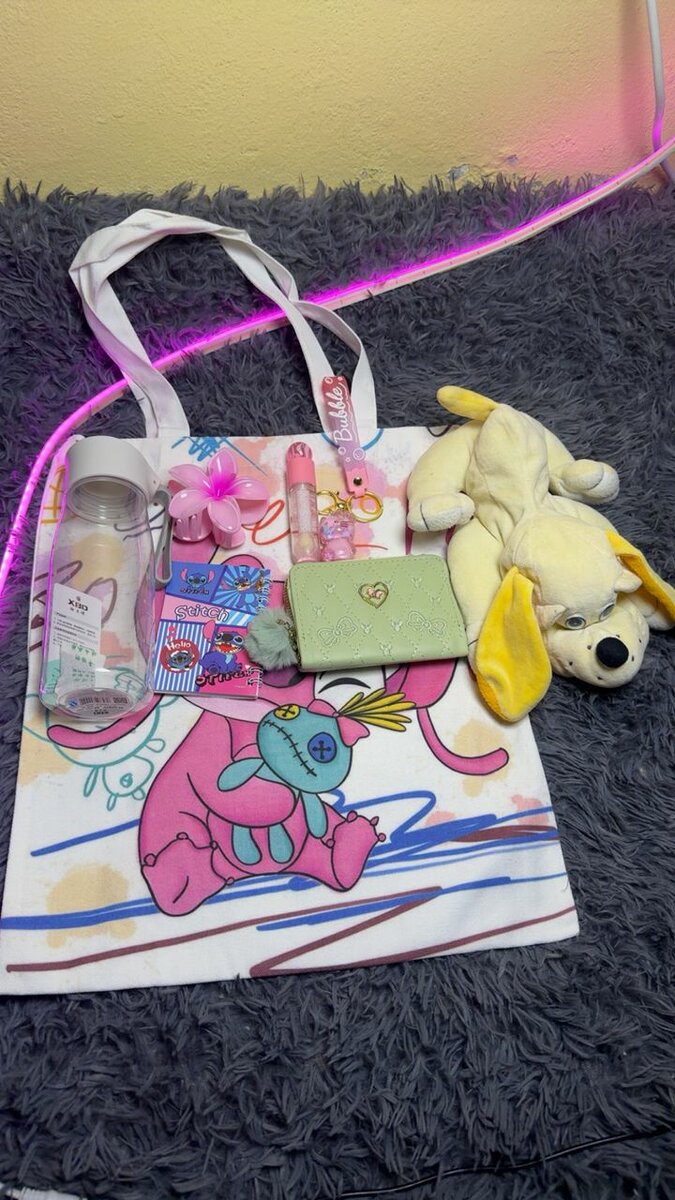 Sac fourre-tout imprimé ludique