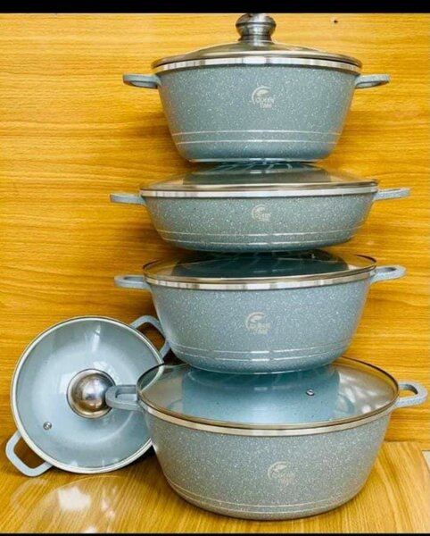 5 set Non-stick Die-cast cookware with frying pan