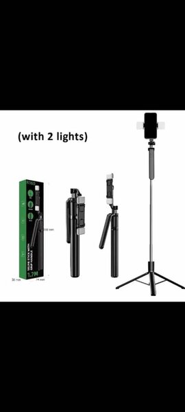 Trépied Selfie Stick avec Lumières