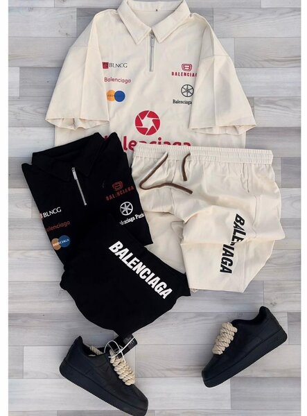 Tenue d'été Balenciaga décontractée