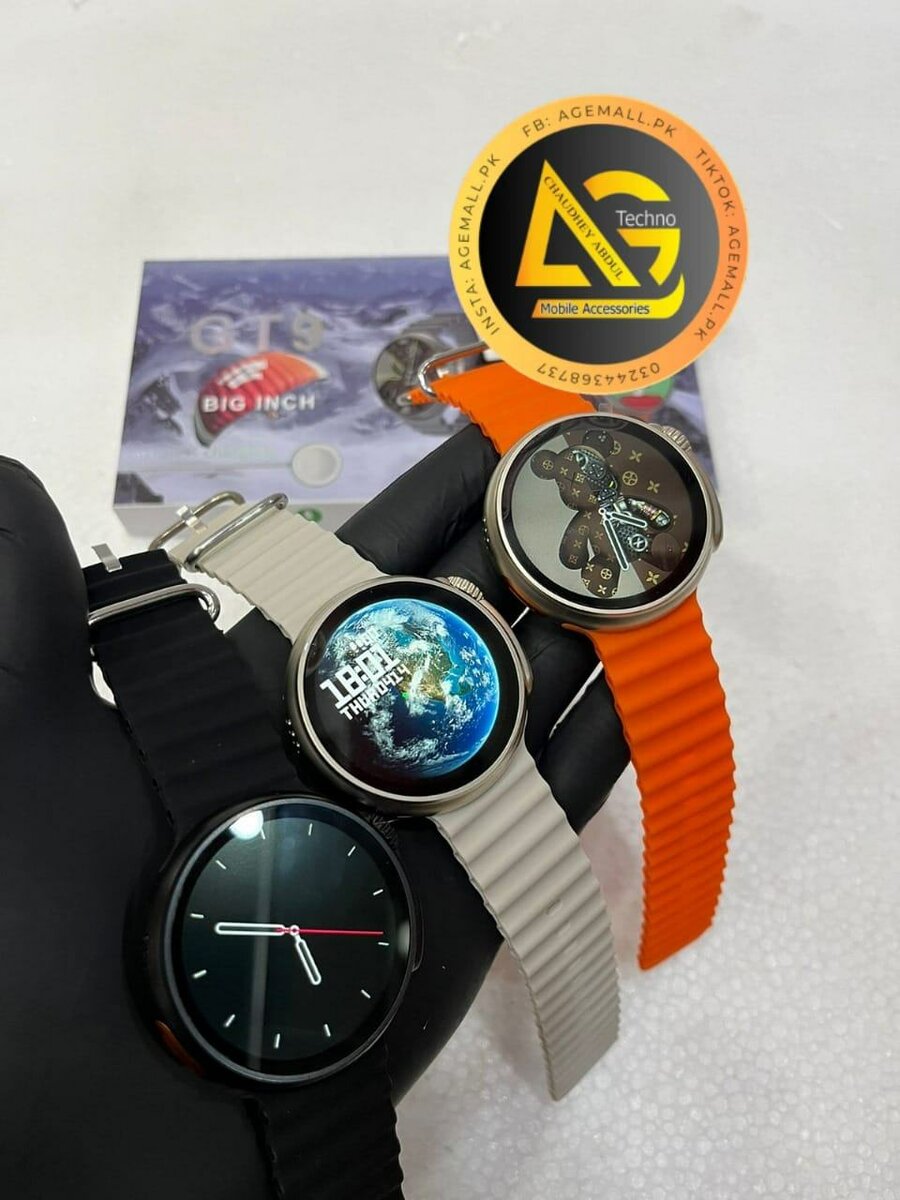Gt9 smart watch Price in Pakistan wireless charging Cod