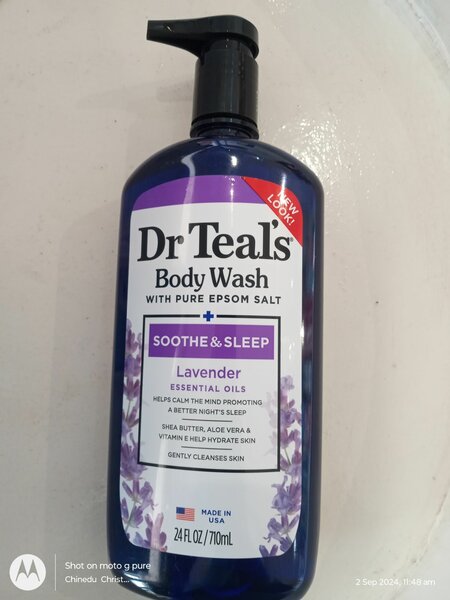 Dr Teal's body wash 710ml