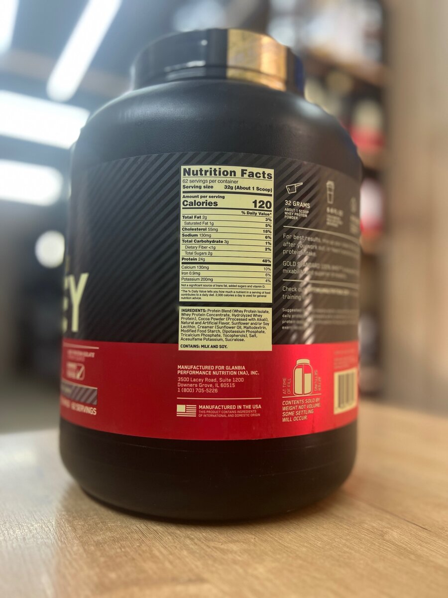 Gold Standard Whey Optimum Nutrition 1,9kg Протеин