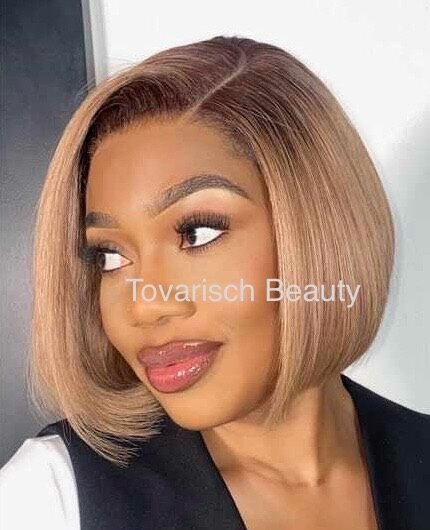 Sandy -  Super Double Drawn bob wig.