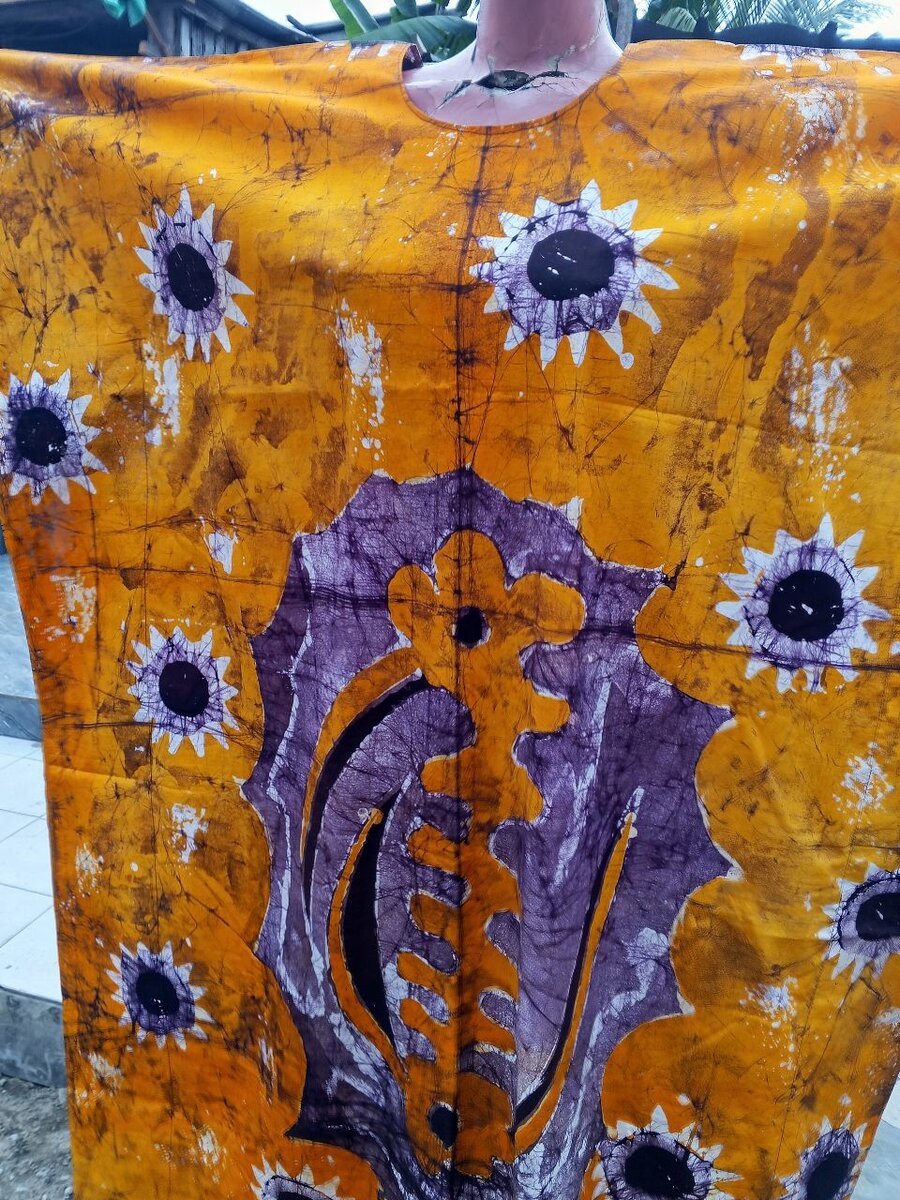 Tunique africaine en batik
